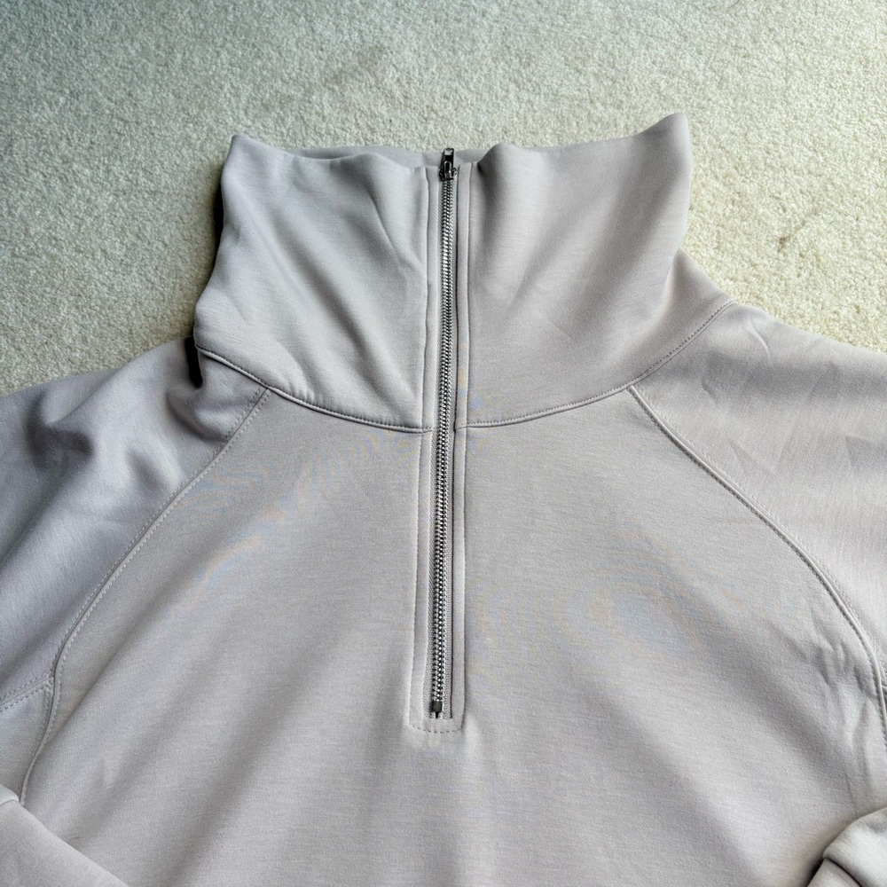 Dear Scarlett Cream Polo Collar Oversized Hoodie size 1X - Picture 6 of 8